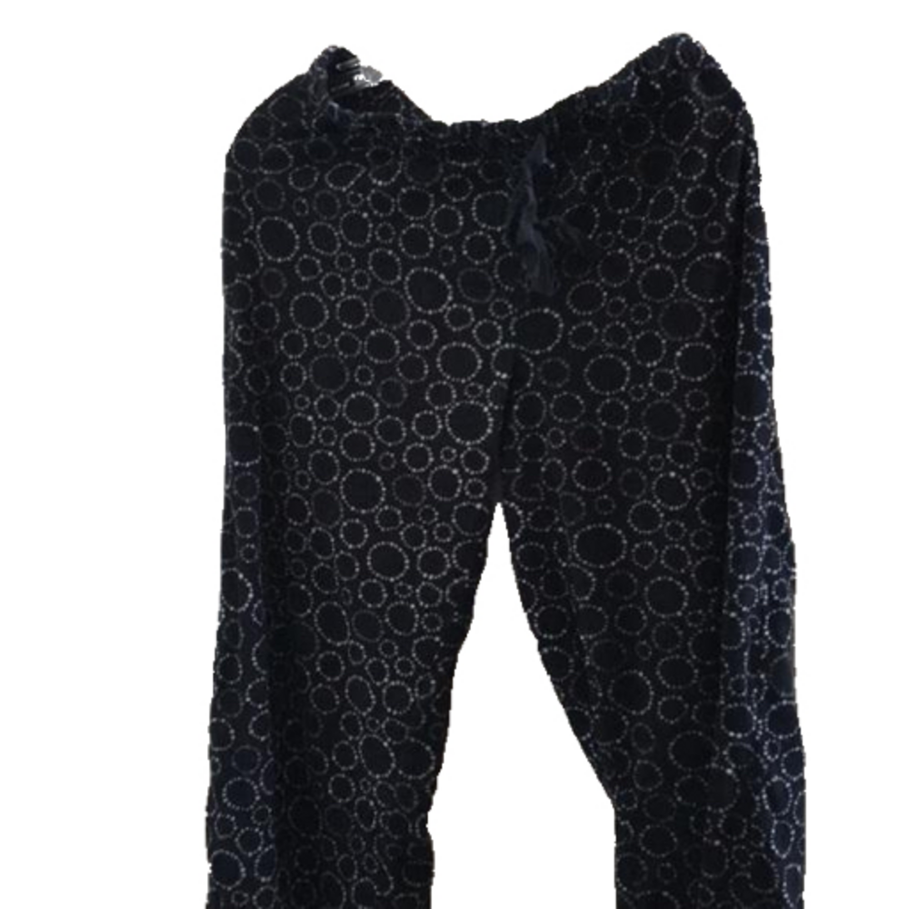 FINAL MARKDOWN Ladies faded glory fleece sleep slacks (L)